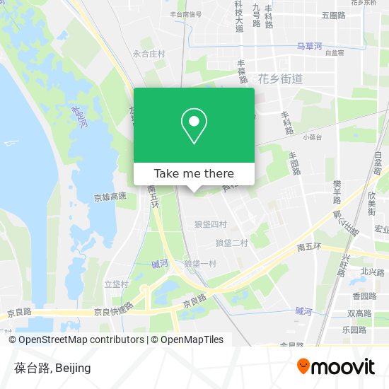 葆台路 map