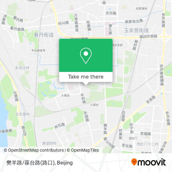 樊羊路/葆台路(路口) map