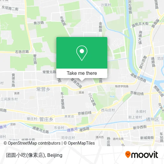 团圆小吃(像素店) map