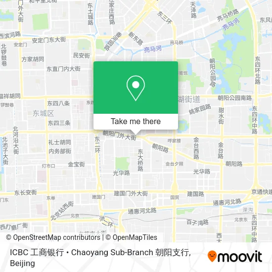 ICBC 工商银行 • Chaoyang Sub-Branch 朝阳支行 map