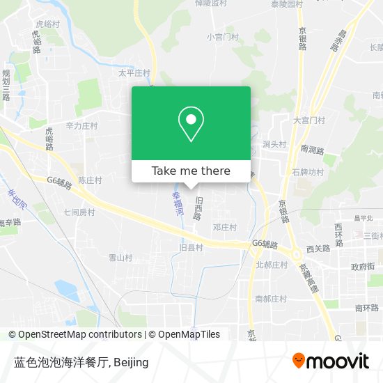 蓝色泡泡海洋餐厅 map