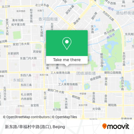 新东路/幸福村中路(路口) map