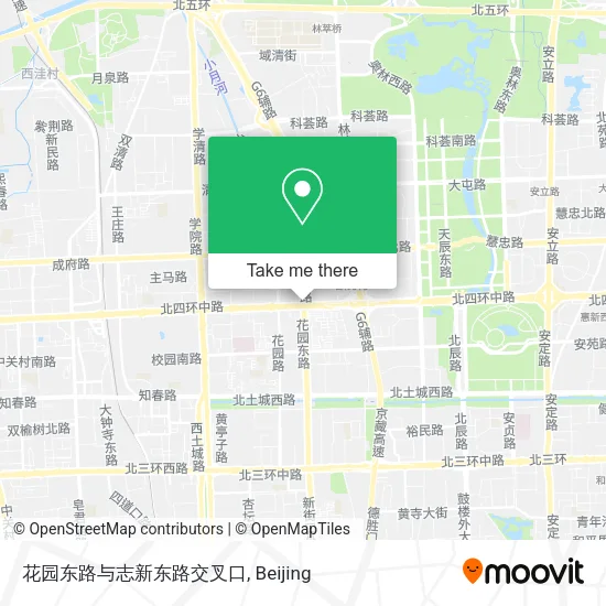 花园东路与志新东路交叉口 map