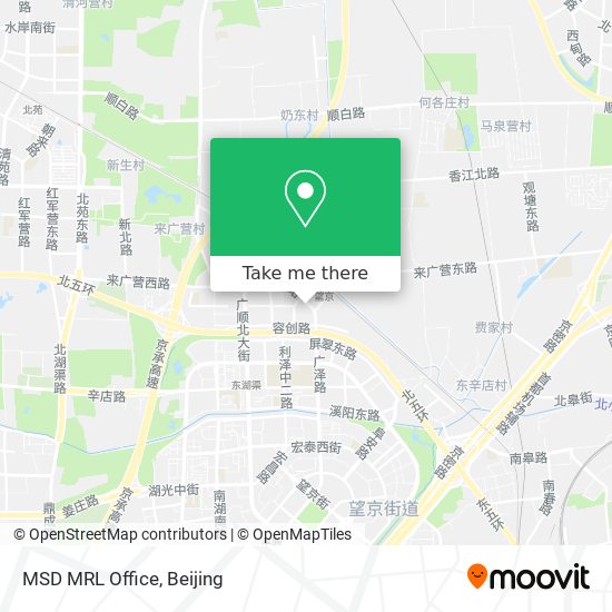 MSD MRL Office map
