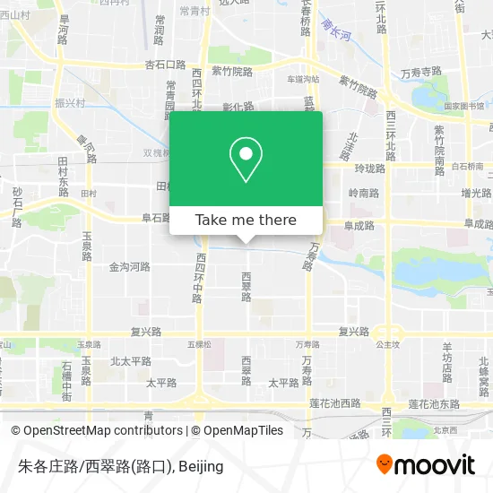 朱各庄路/西翠路(路口) map