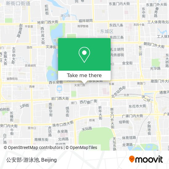 公安部-游泳池 map