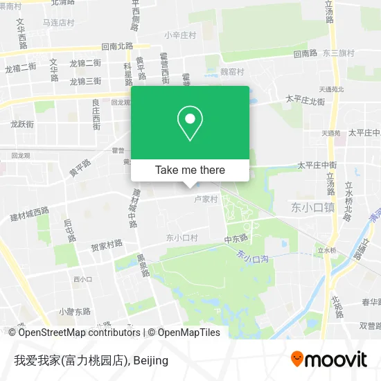 我爱我家(富力桃园店) map