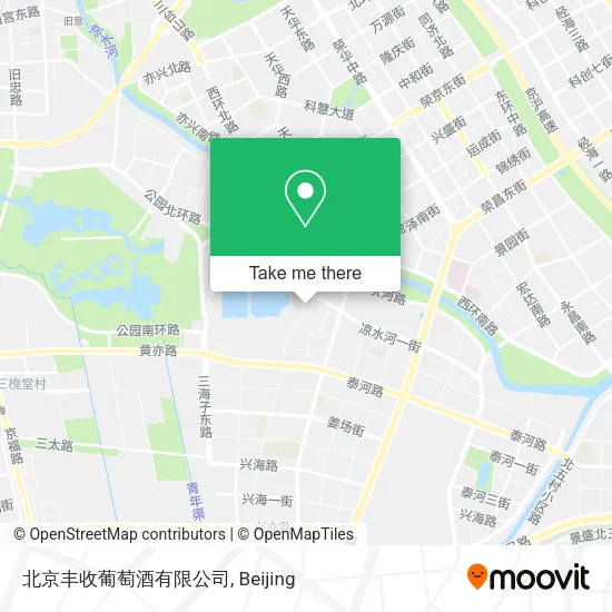 北京丰收葡萄酒有限公司 map