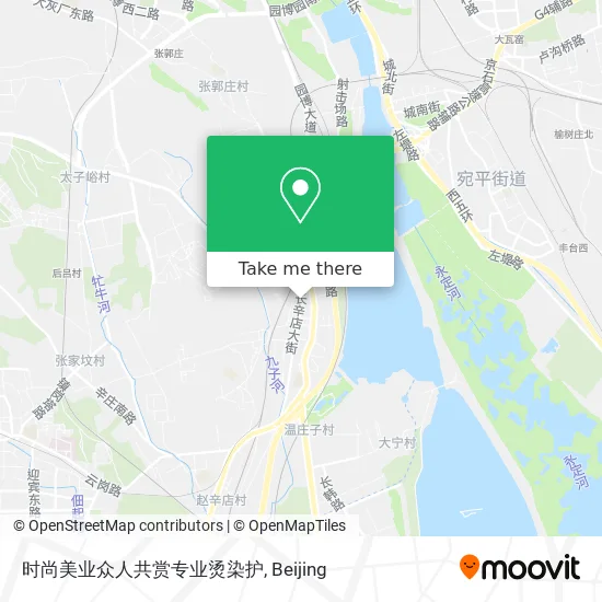 时尚美业众人共赏专业烫染护 map