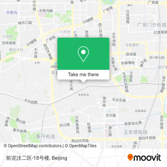 前泥洼二区-18号楼 map