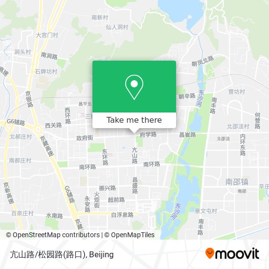 亢山路/松园路(路口) map