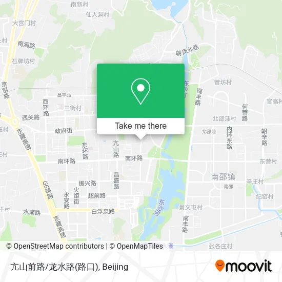 亢山前路/龙水路(路口) map