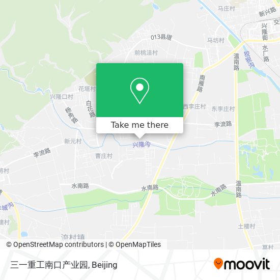 三一重工南口产业园 map