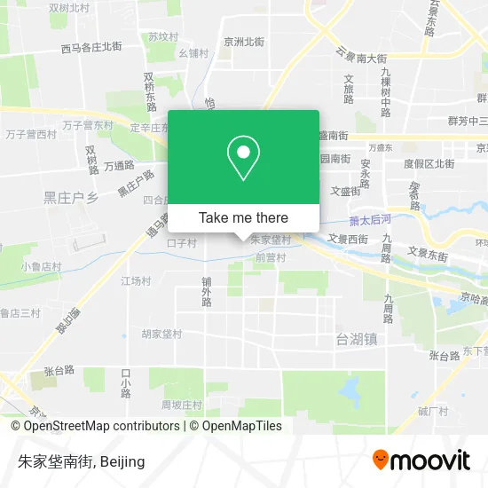 朱家垡南街 map