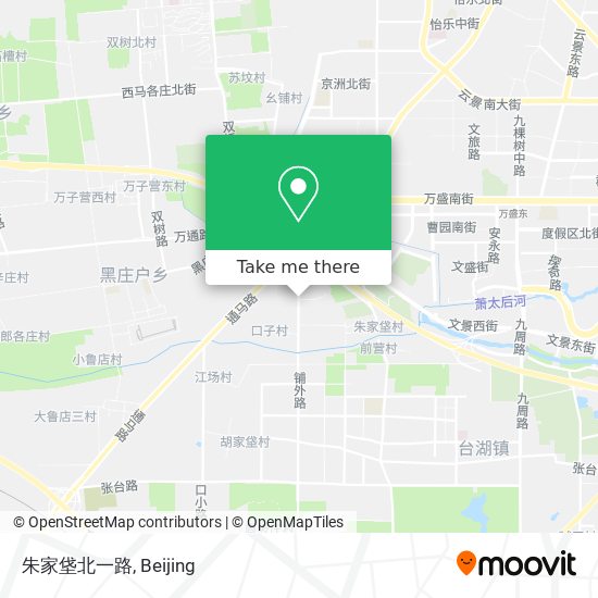 朱家垡北一路 map