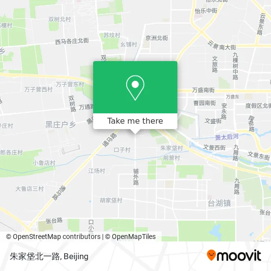 朱家垡北一路 map