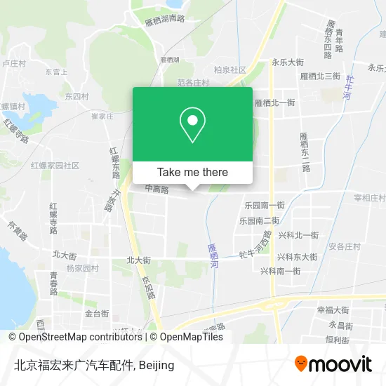 北京福宏来广汽车配件 map