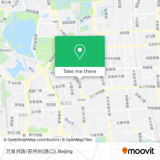 万泉河路/苏州街(路口) map