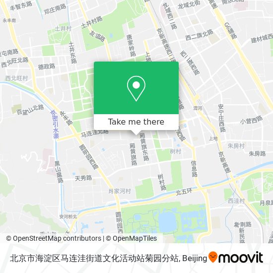 北京市海淀区马连洼街道文化活动站菊园分站 map