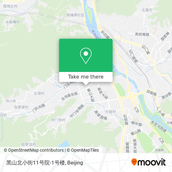 黑山北小街11号院-1号楼 map