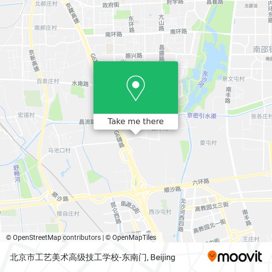 北京市工艺美术高级技工学校-东南门 map
