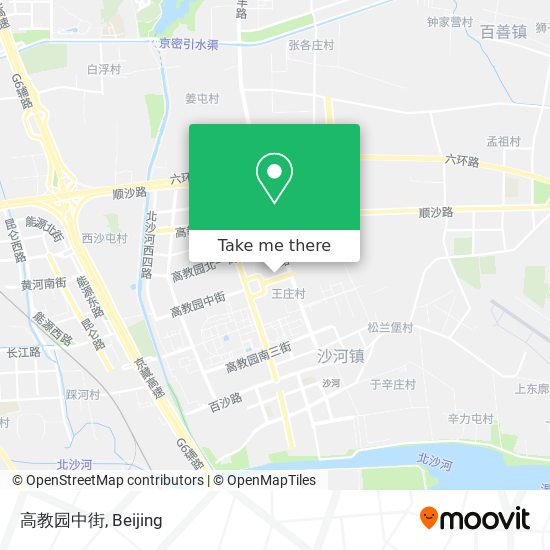 高教园中街 map