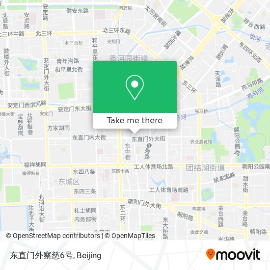东直门外察慈6号 map