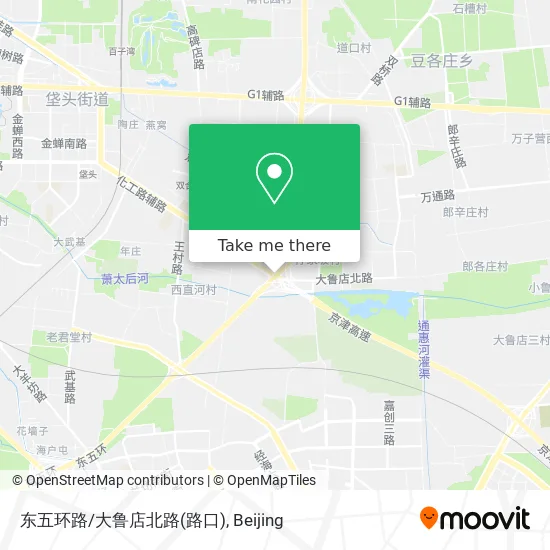 东五环路/大鲁店北路(路口) map
