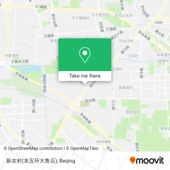 新农村(东五环大鲁店) map