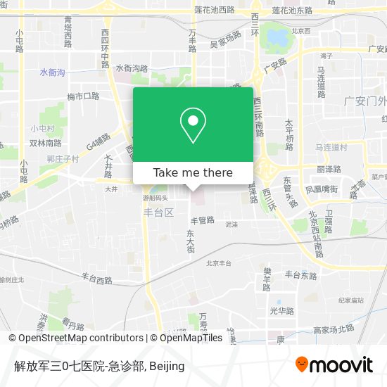 解放军三0七医院-急诊部 map