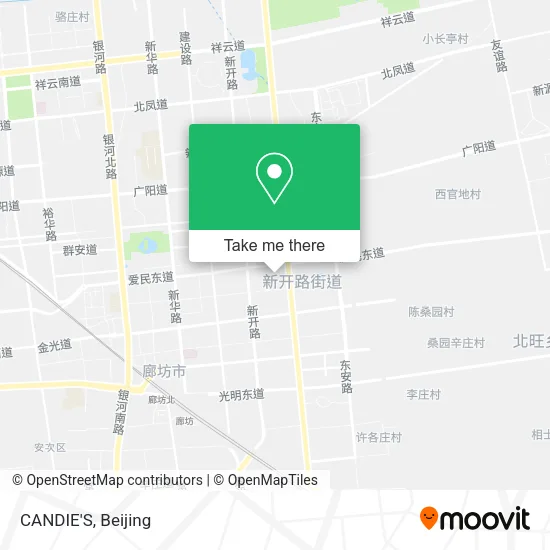 CANDIE'S map
