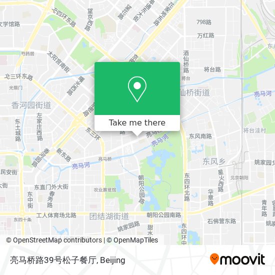 亮马桥路39号松子餐厅 map