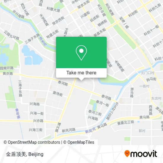 金盾顶美 map