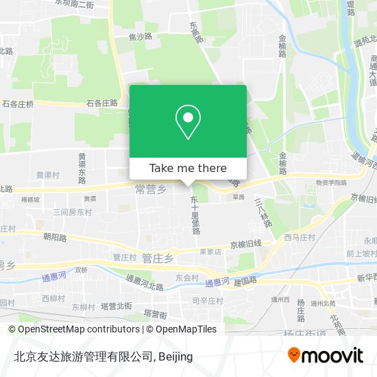 北京友达旅游管理有限公司 map