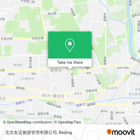 北京友达旅游管理有限公司 map