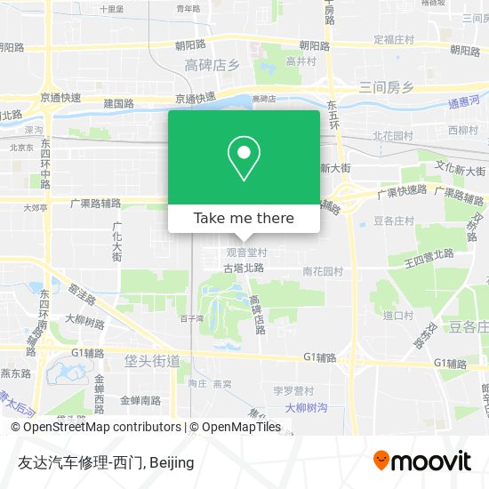 友达汽车修理-西门 map