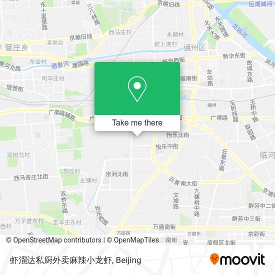 虾溜达私厨外卖麻辣小龙虾 map