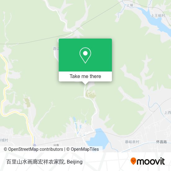 百里山水画廊宏祥农家院 map