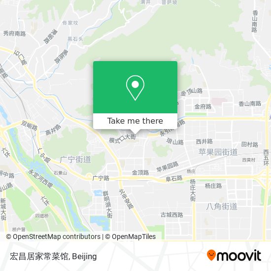 宏昌居家常菜馆 map