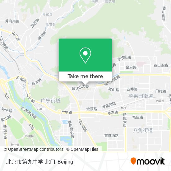 北京市第九中学-北门 map