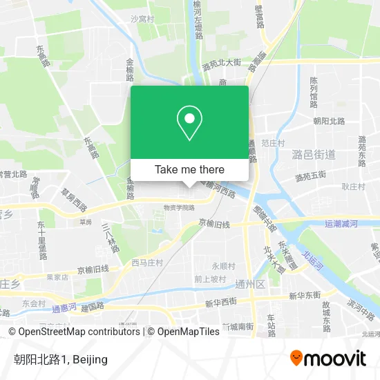 朝阳北路1 map