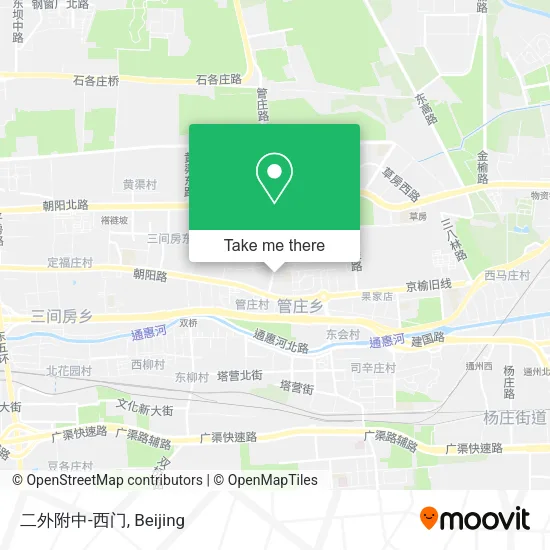 二外附中-西门 map