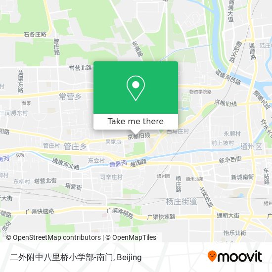 二外附中八里桥小学部-南门 map