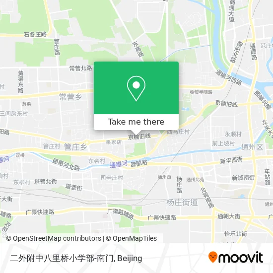二外附中八里桥小学部-南门 map