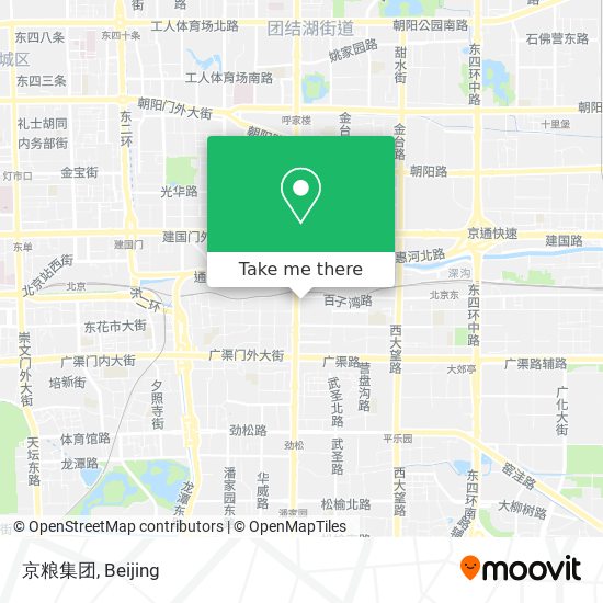 京粮集团 map