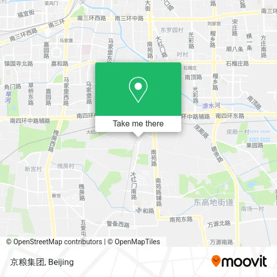 京粮集团 map