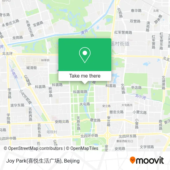 Joy Park(喜悦生活广场) map