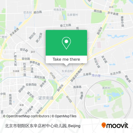 北京市朝阳区东辛店村中心幼儿园 map
