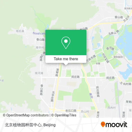 北京植物园种苗中心 map