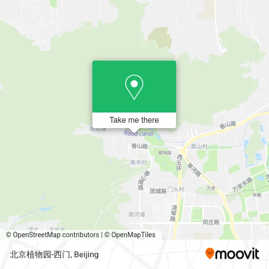 北京植物园-西门 map